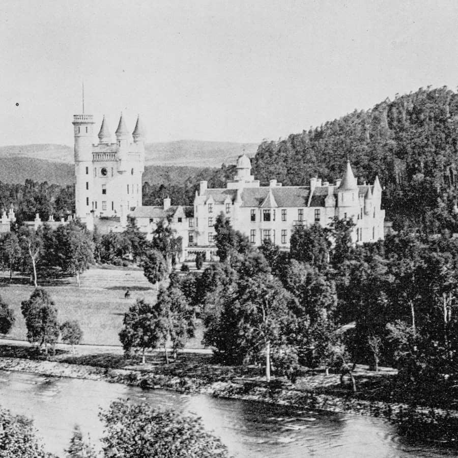 Balmoral Castle Scotland in the late 19th century