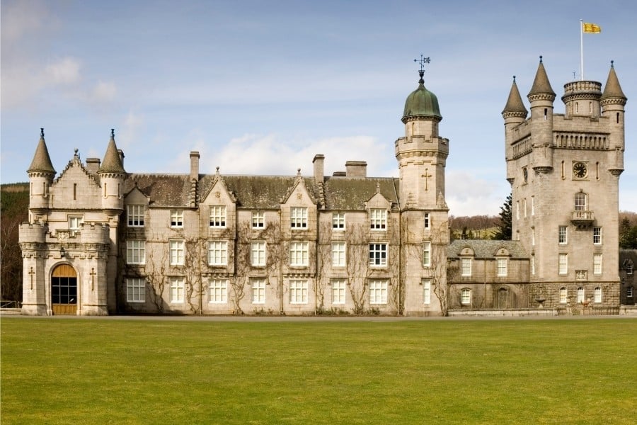 Balmoral Castle in Scotland
