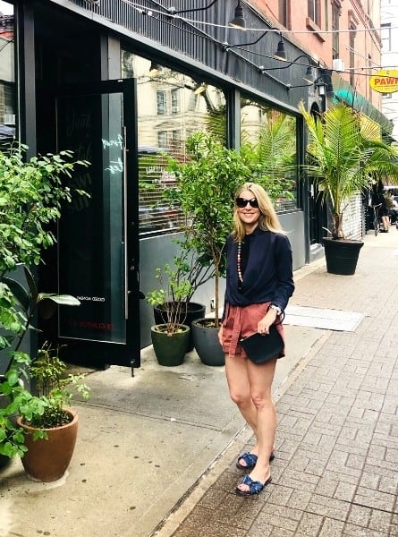 Susan Heinrich in the Lower East Side of Manhattan