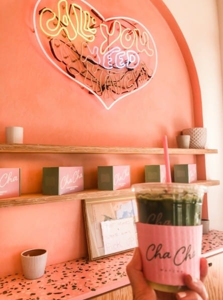 Cha Cha Matcha Tea in Venice California
