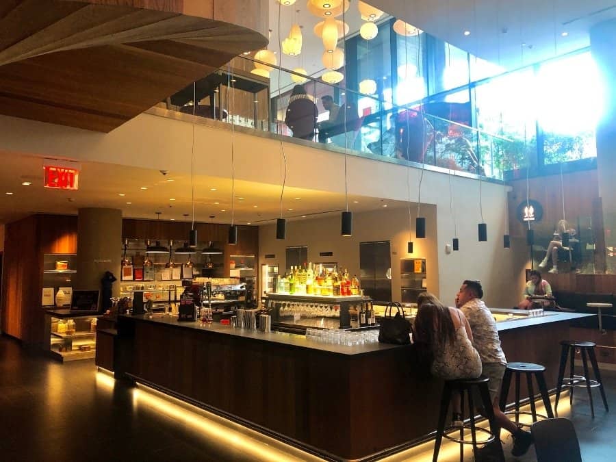 The Canteen restaurant at CitizenM Bowery New York
