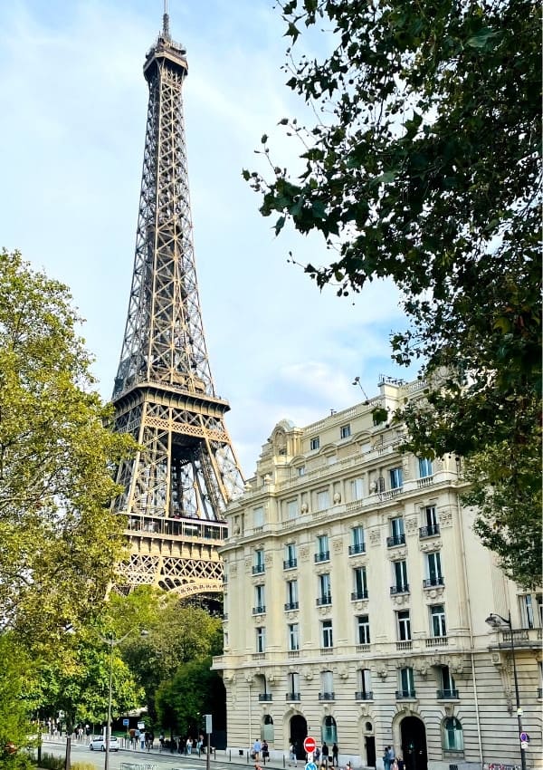Eiffel Tower View from the Promenade Marie de Roumanie