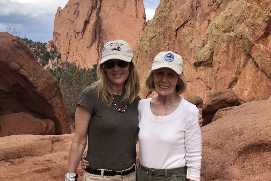 exploring colorado with my mother