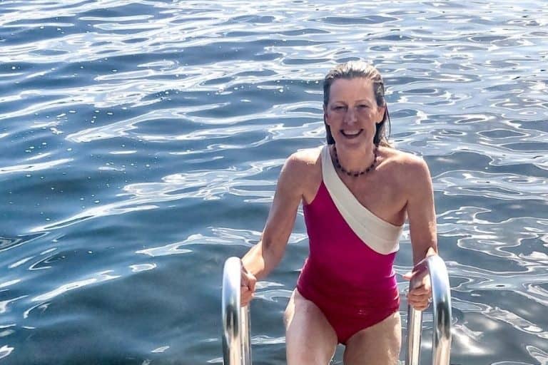 Fit at Fifty and enjoying summer swimming in Canada