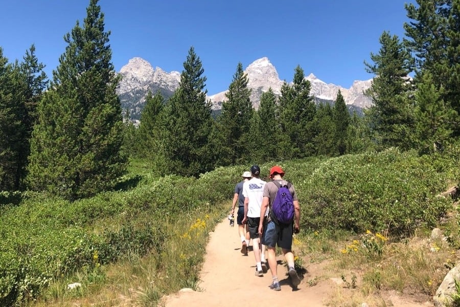 hiking in grand teton national park