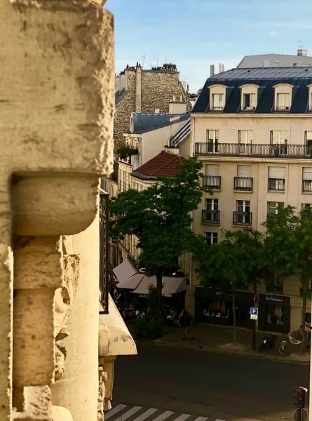 View from Le Dokhan's Paris