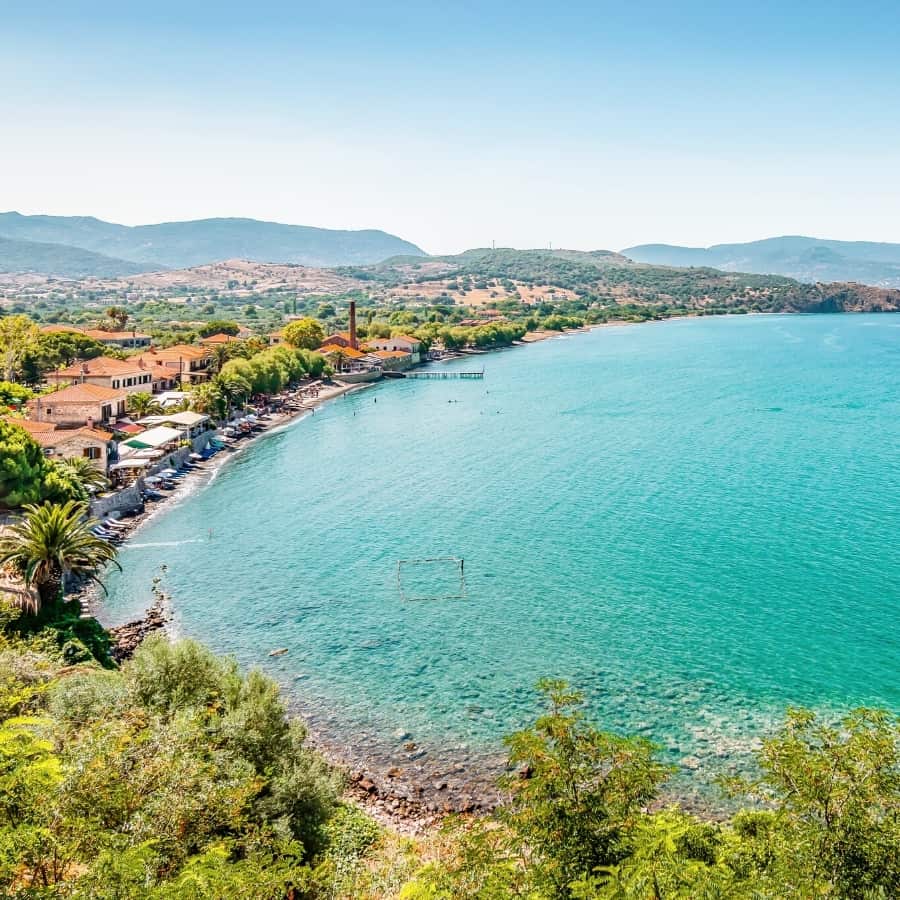 The island of Lesvos in Greece offers an authentic and affordable Greek holiday