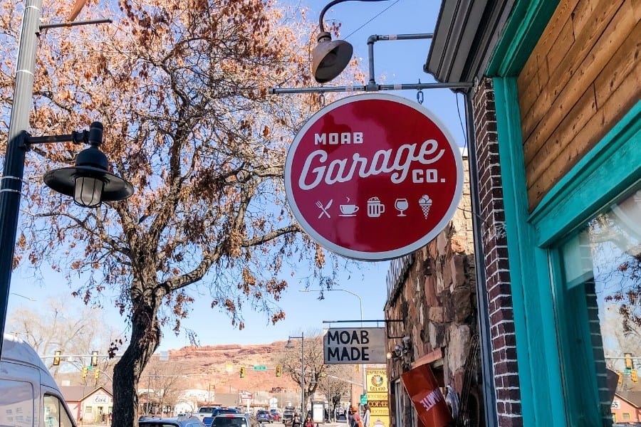 good coffee at moab garage utah