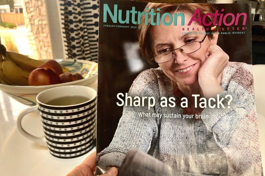 Reading the Nutrition-Action health Newsletter by the Center For Science in the Public Interest