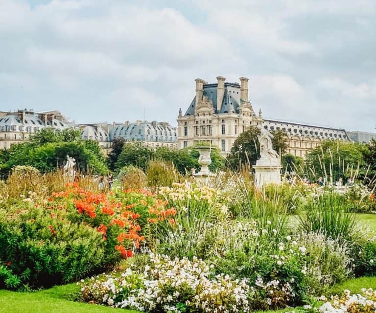The Tuileries Garden in Paris