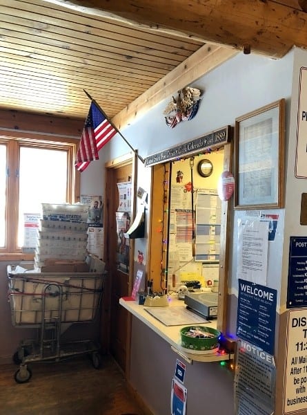The USPS at the Clark General Store dates to 1889