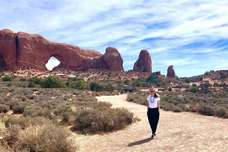 walk to north south windows arch