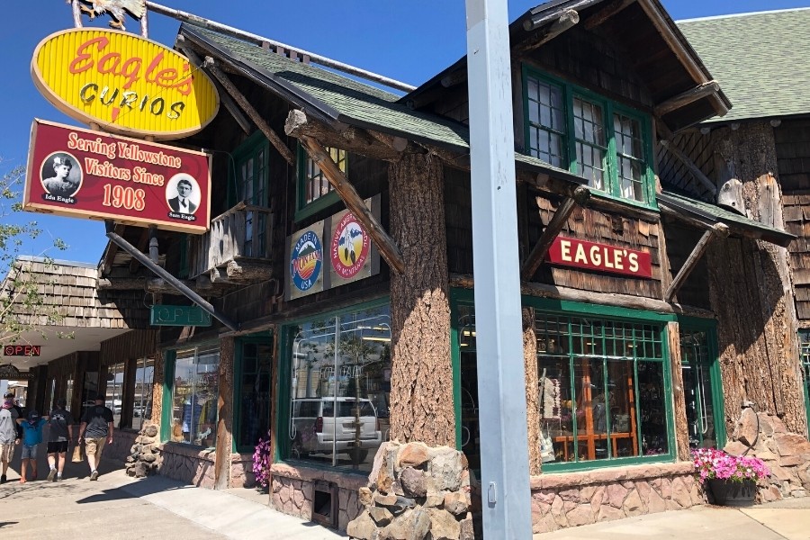 Eagle's store in West Yellowstone